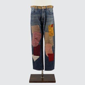 Junya Watanabe Patchwork Denim Jeans/ Great Condition/ AW2015